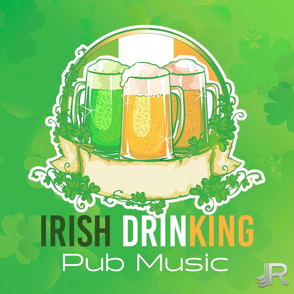 Drink irish. Irish Music pub. Irish Folk Music. Irish drinking in the pub.
