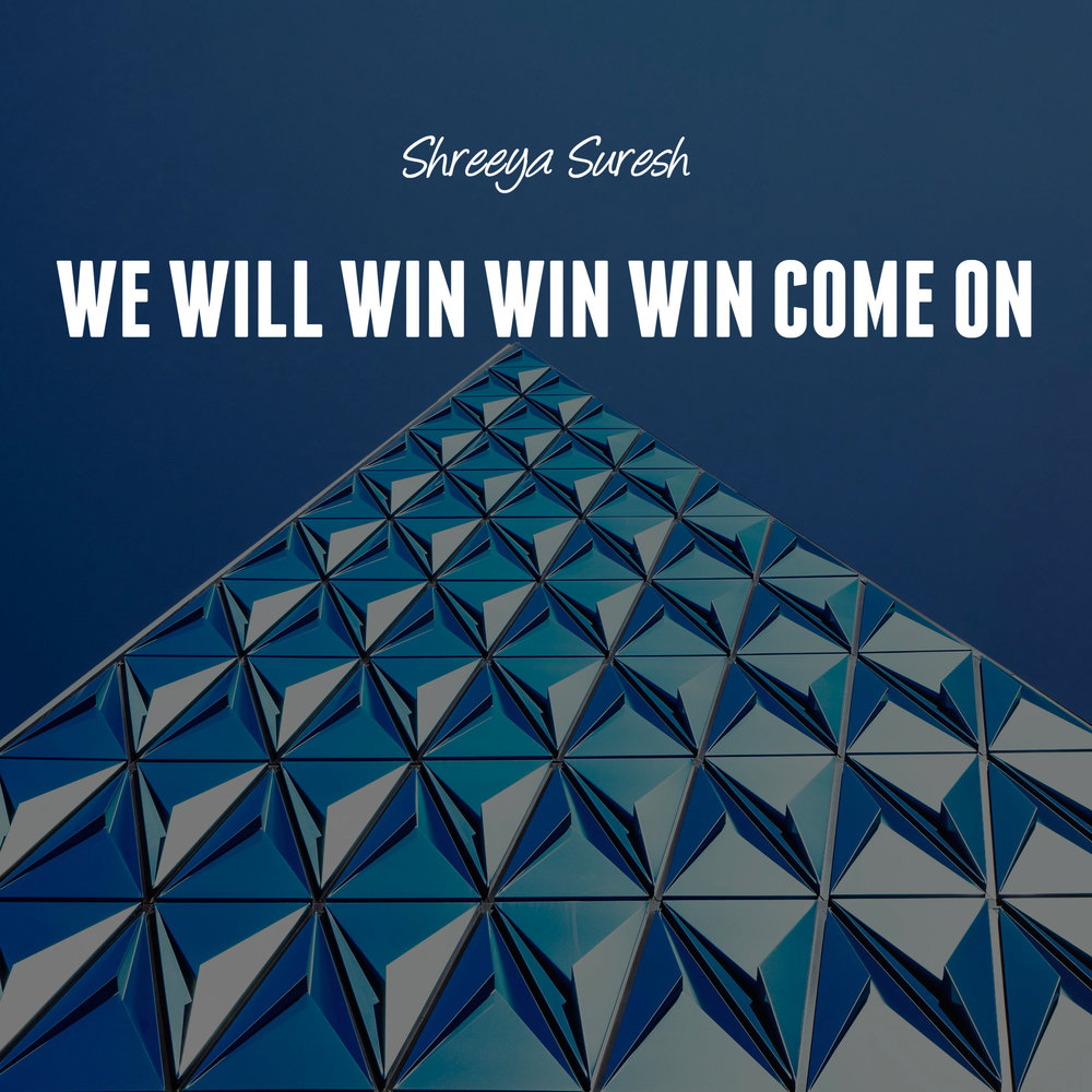 Came to win. Came to win