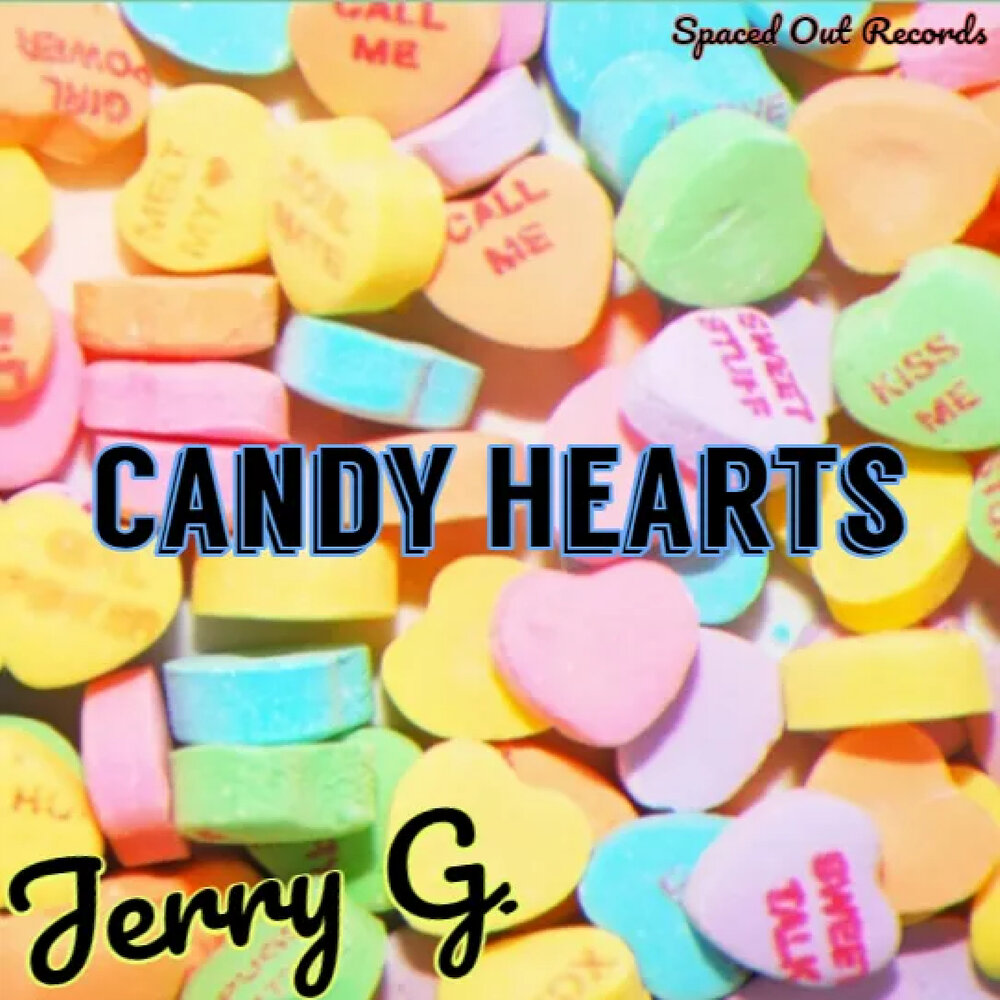 Candy Hearts with text