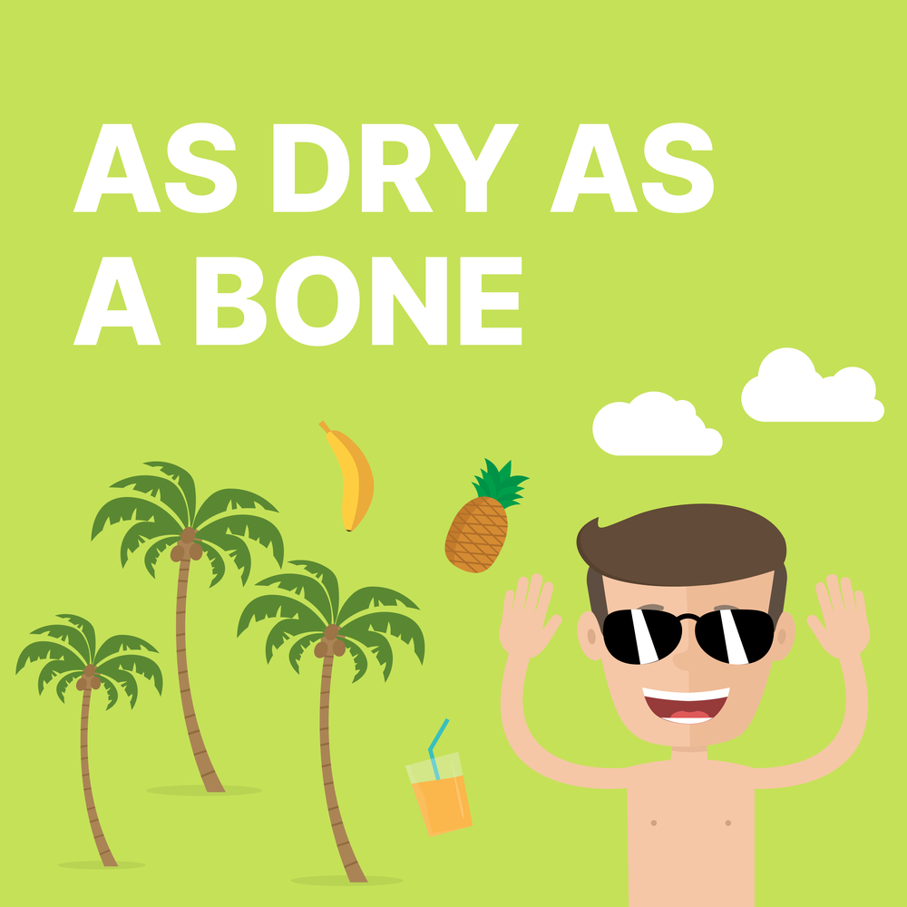 As dry as a. As dry as a bone идиома.