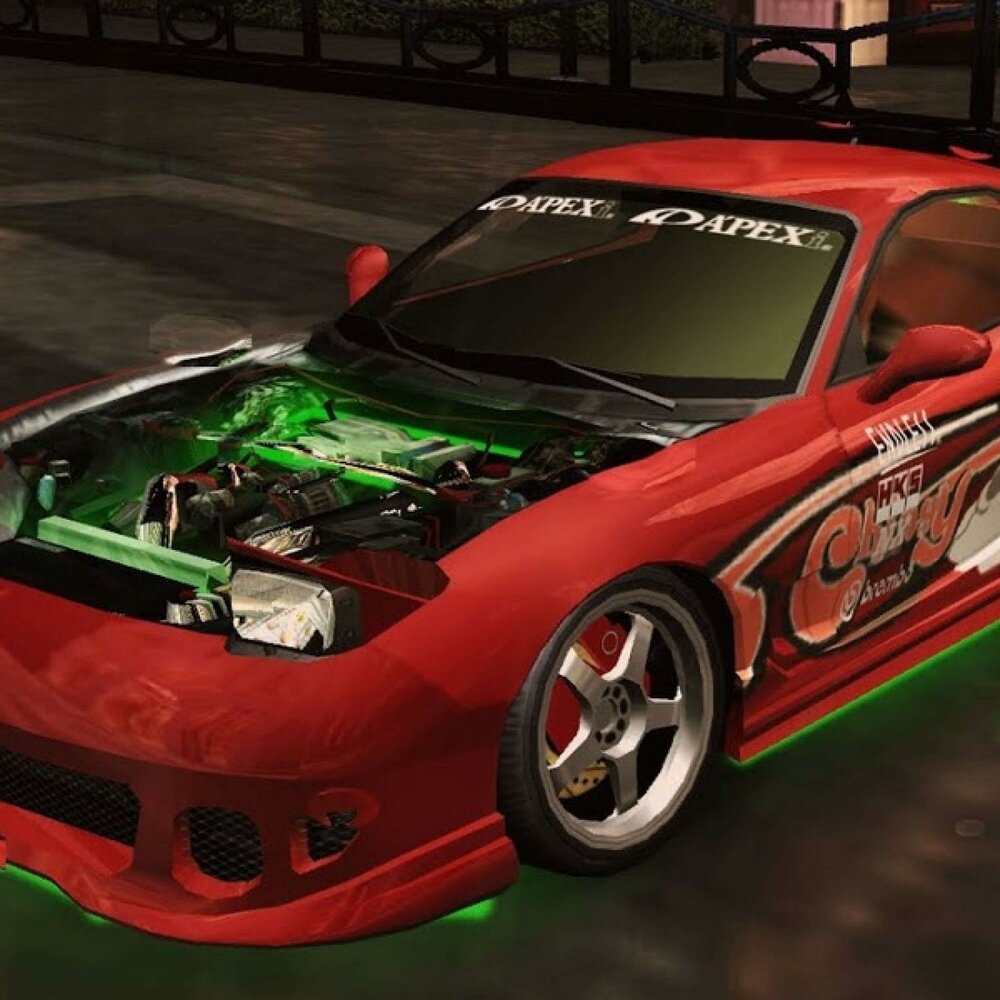 Тачки андеграунд. Тойота Супра из NFS Underground 2. Mazda rx7 Castrol. Супра NFS Underground 2. Need for Speed Underground 2 винилы Супра.