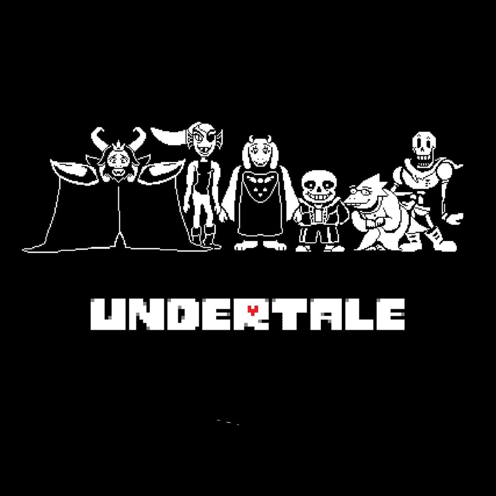 Undertale слушать. Undertale logo.