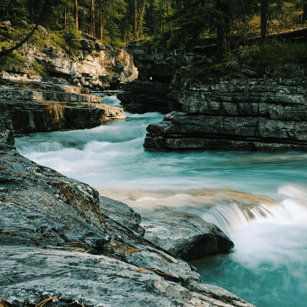 Hidden river. Стремнина. Switzerland nature.