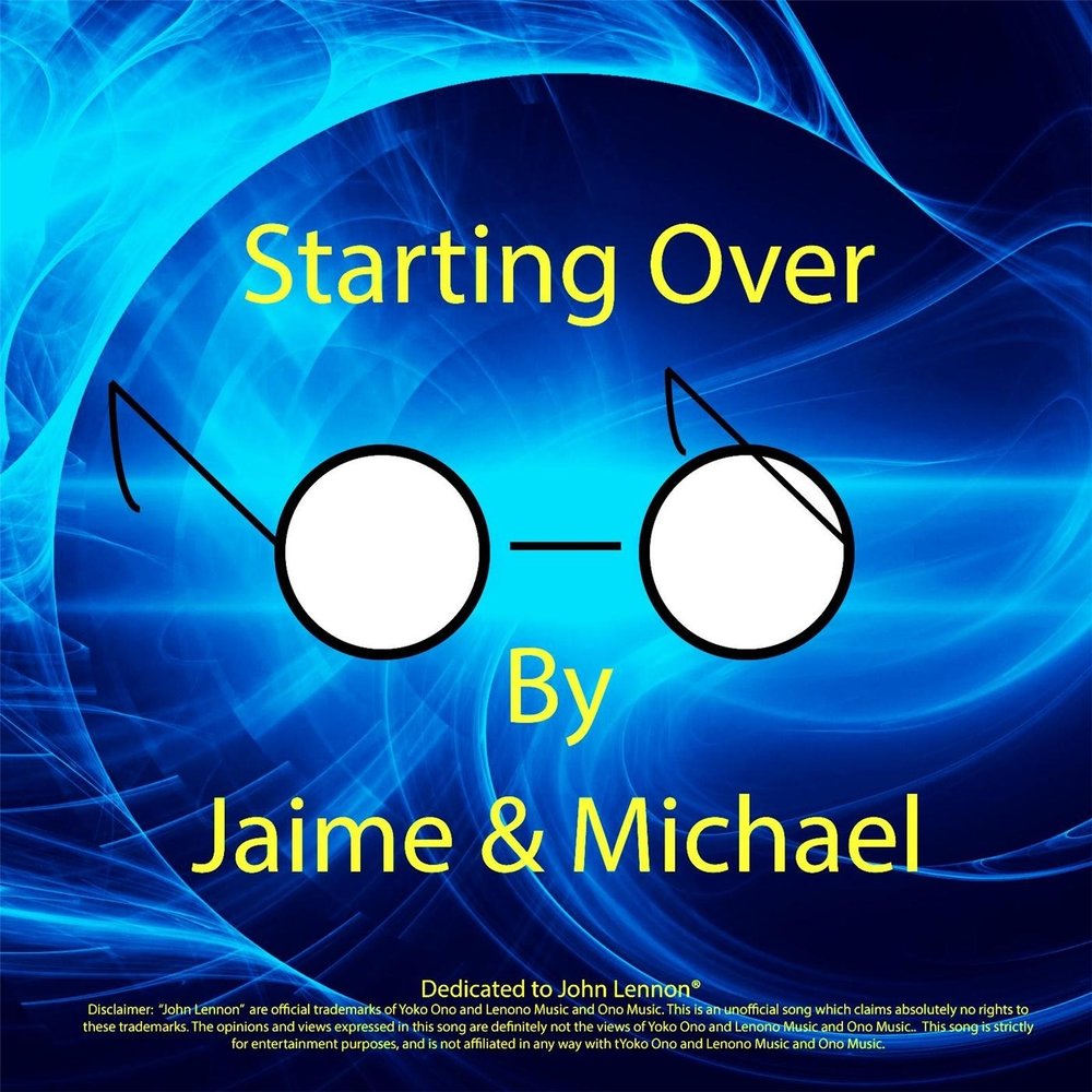 John Lennon - (just like) starting over CD. Like start. Jamie Michael.