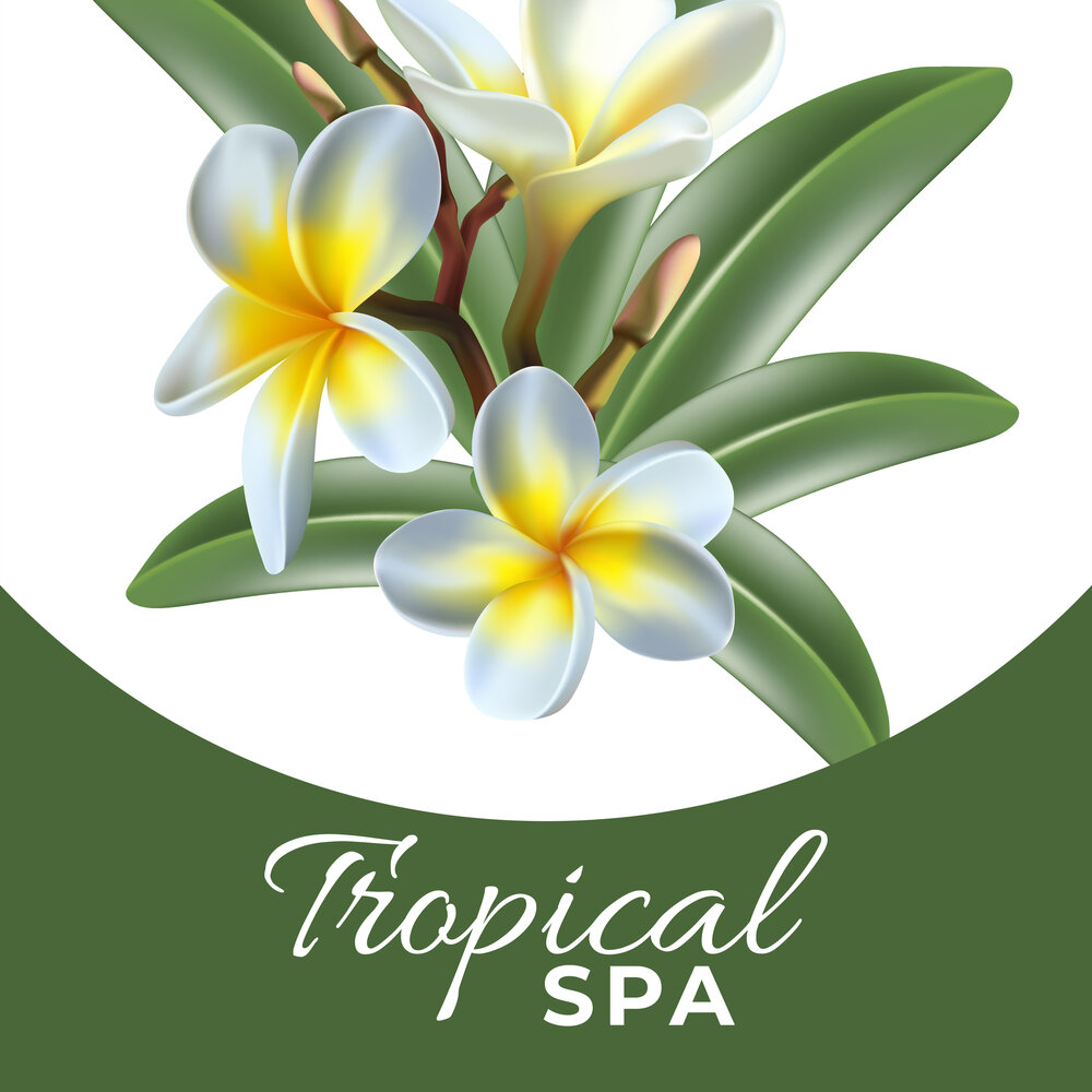 Tropical spa. Парадайз спа. Quiet Relaxation Art Print.