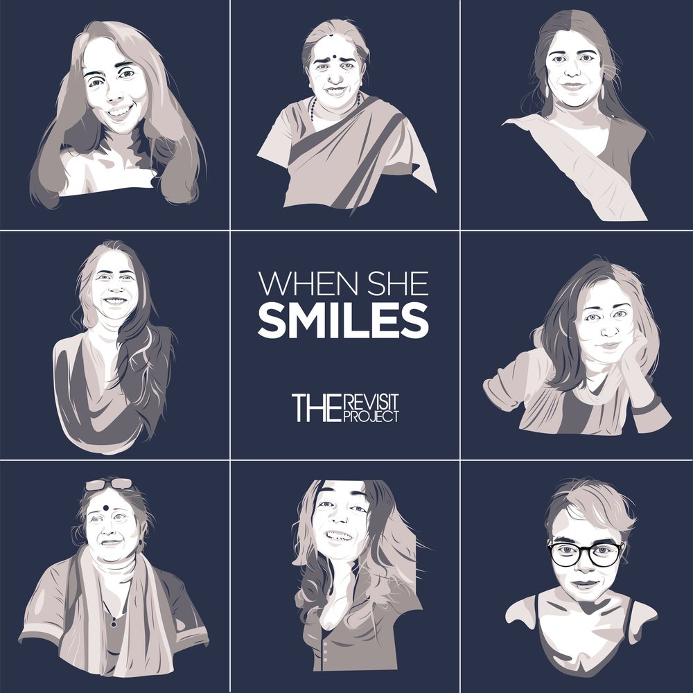 She smiles. When she smiles песня.