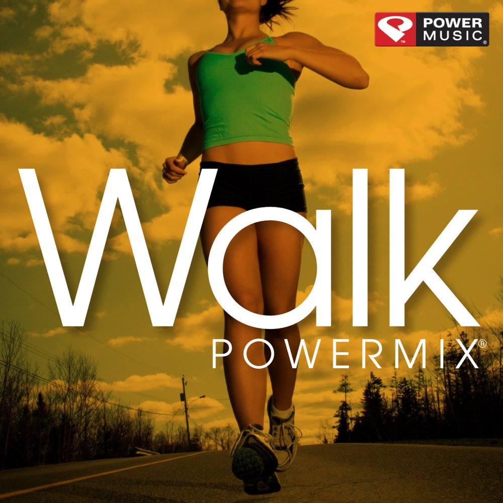 Walk and Music. Music Power Remix. Musica Pow 60. Powered by Music.