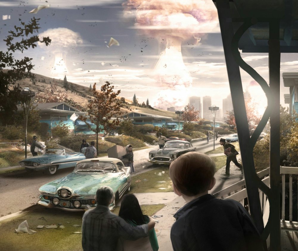 Fallout 4 мир до войны фото 4
