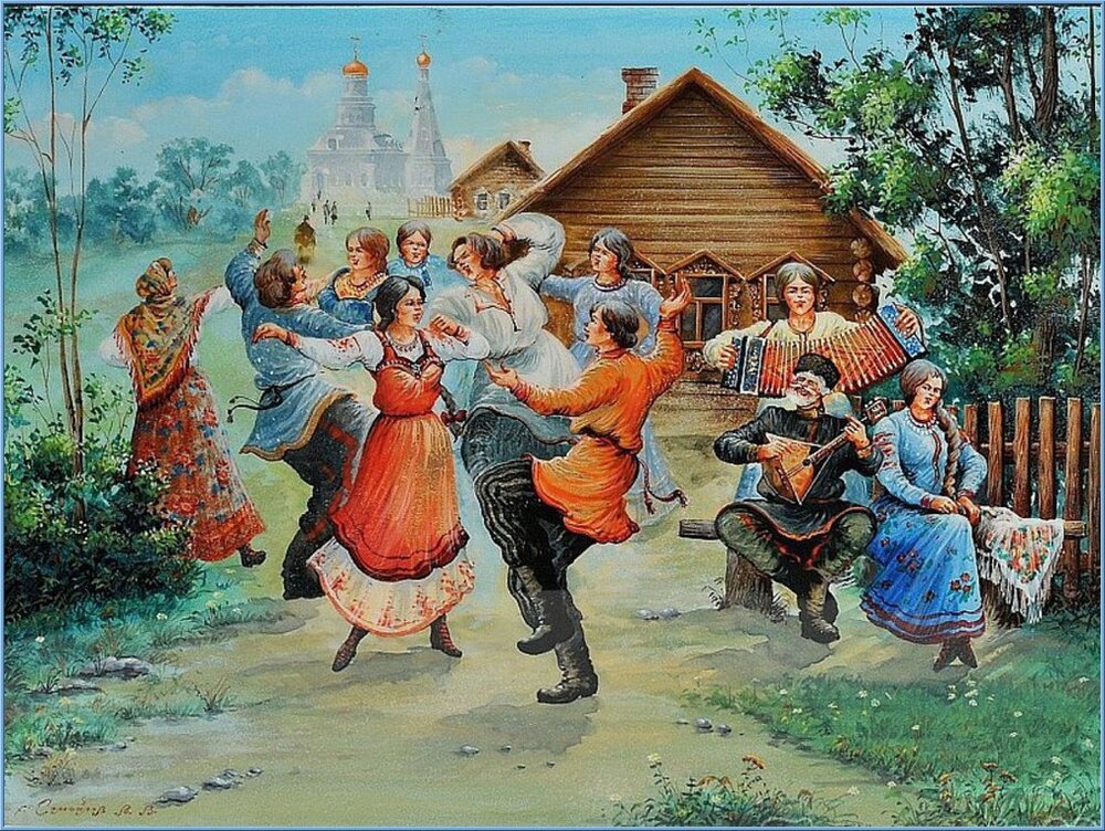 Веселая песня для танца для детей. Камаринская Глинки. Камаринская Чайковский. Камаринская (1848). Камаринская Глинка иллюстрация.