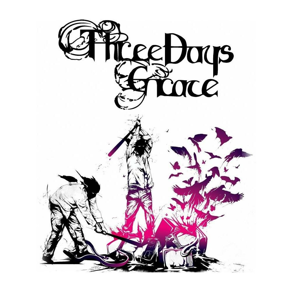Альбомы three. Three Days Grace обложки альбомов. Three Days Grace обложка. Группа three Days Grace альбомы.