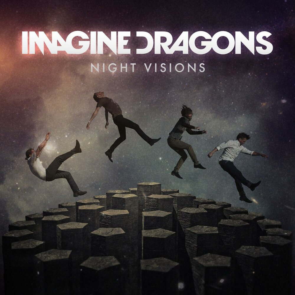 Альбом night. Группа imagine Dragons Постер. Imagine Dragons Night Visions обложка. Imagine Dragons обложки альбомов. Обложки альбомов имейджин Драгонс.