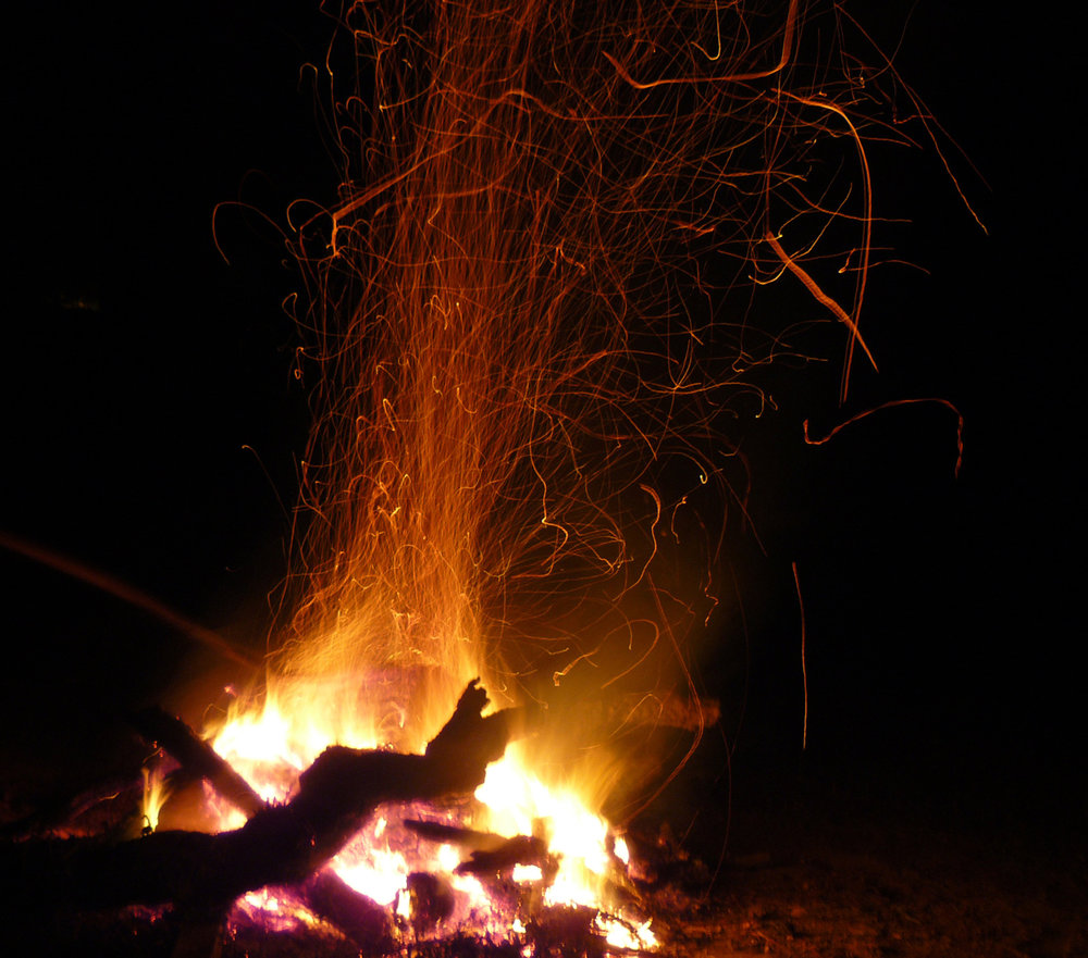 Пламя 4. Campfire texture.