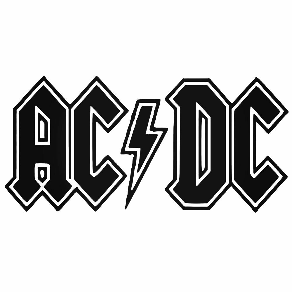 Ac dc как нарисовать