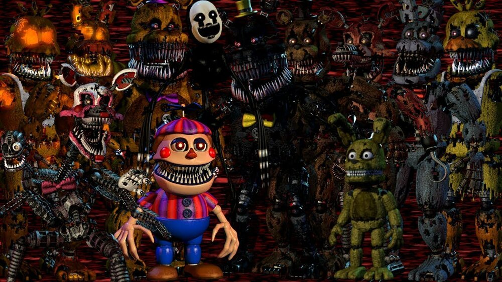 слушать фнаф 4