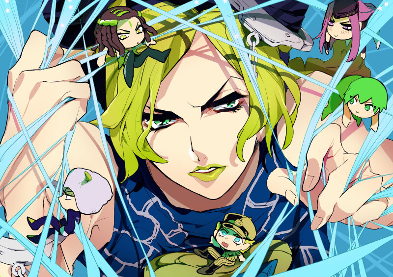 Джоджо stone ocean