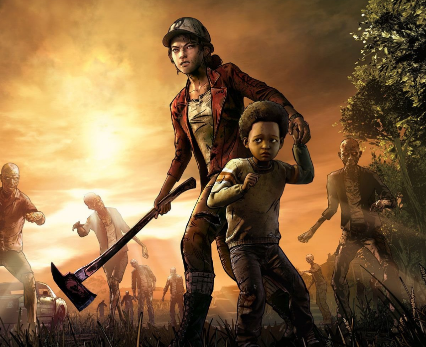 Walking dead game. Ходячие мертвецы Клементина и Эй-Джей. The Walking Dead финальный сезон. The Walking Dead game Клементина и Эй Джей. Эй Джей Ходячие мертвецы.