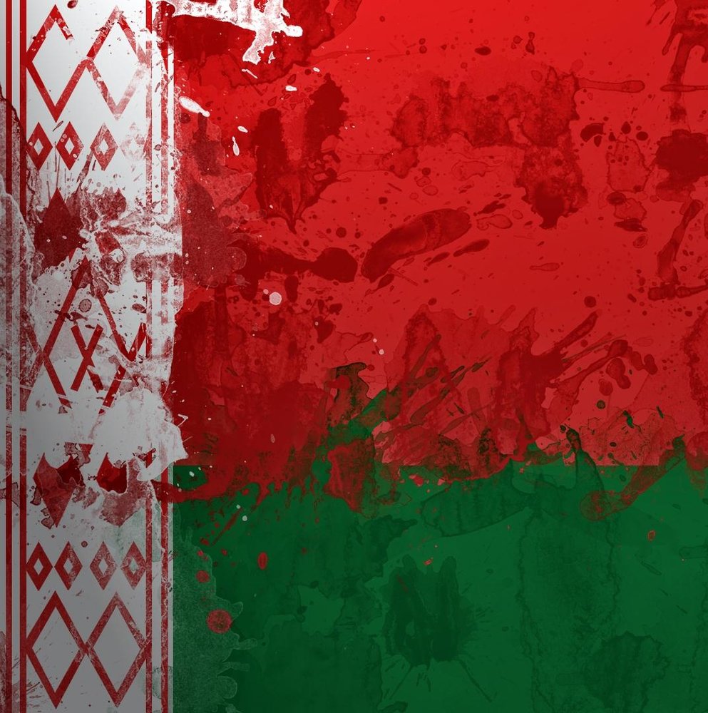 Флаг Белоруссии фон