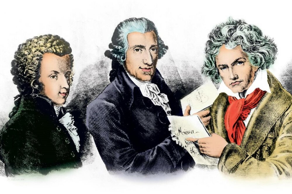 Венские классики Бетховен и Моцарт