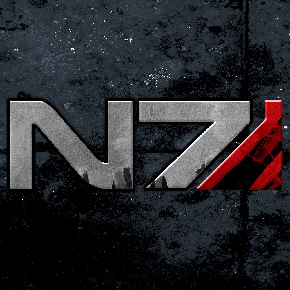 Седьмой н. N7 значок. N7 Mass Effect. Масс эффект n7. Значок n7 Mass Effect.