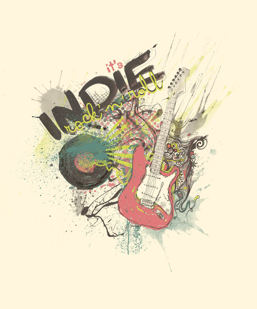 Инди музыка что это. Инди рок. Постер музыкальные стили. Постеры в стиле инди. Инди рок картинки.