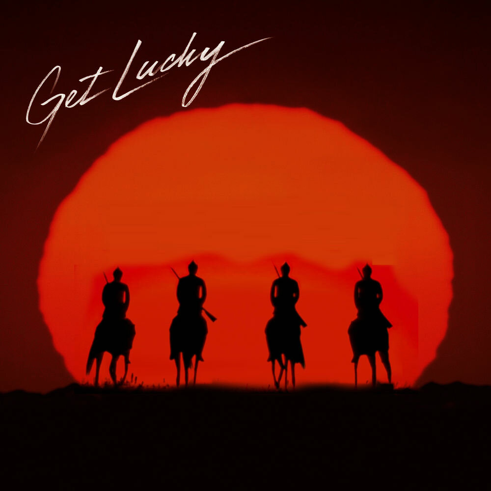 Песня get Lucky кавер. Get Lucky девушка поет. Karen Souza get Lucky panning Chart.