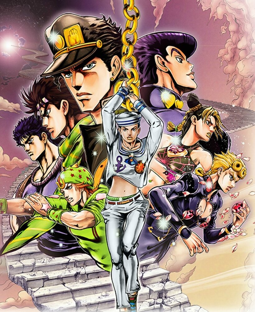 Jojo golden wind манга дата выхода фото 93