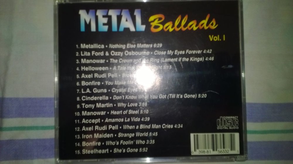 Metal ballads