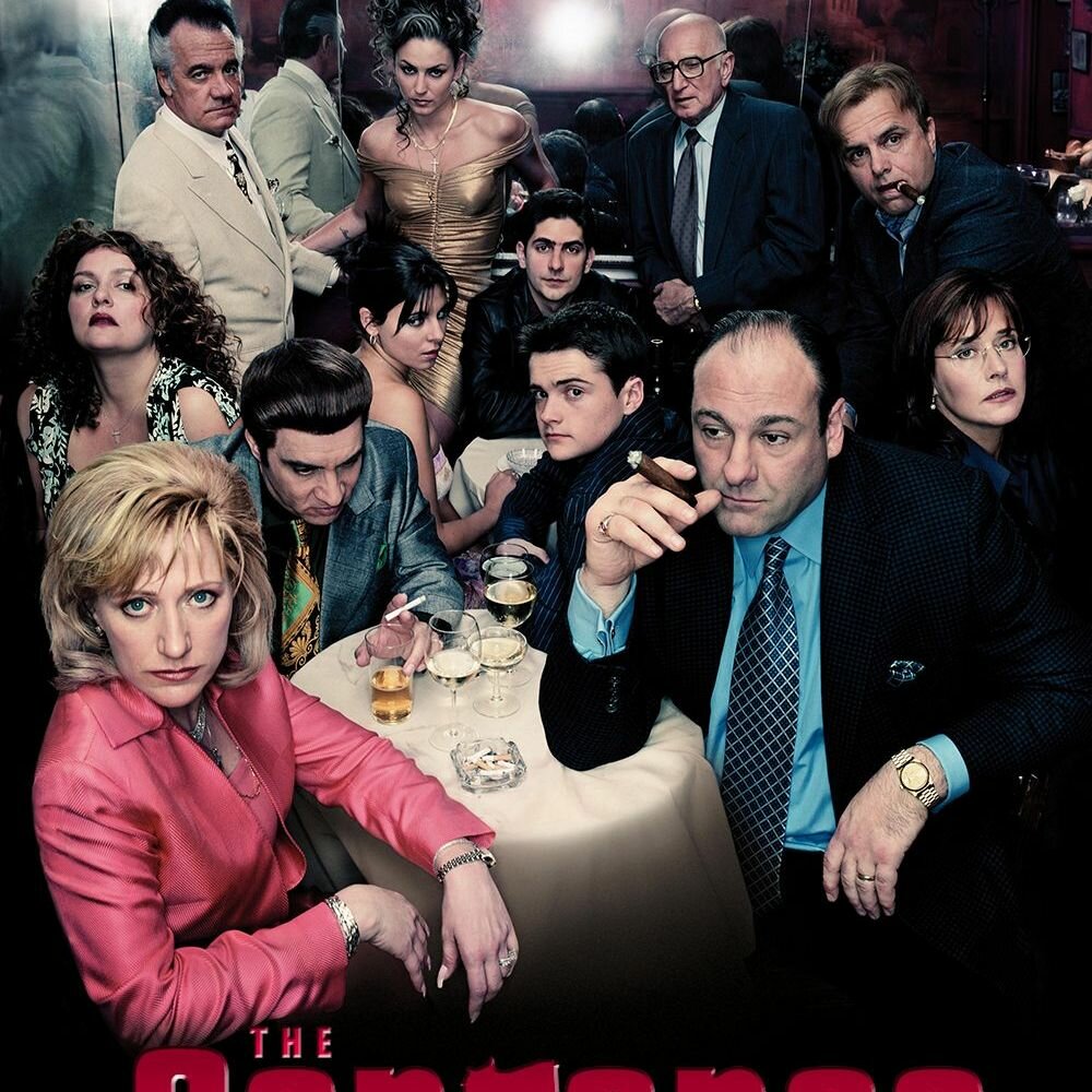 The Sopranos круглая рамка.