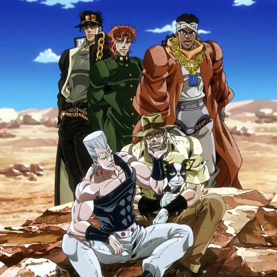 читать мангу stardust crusaders фото 93