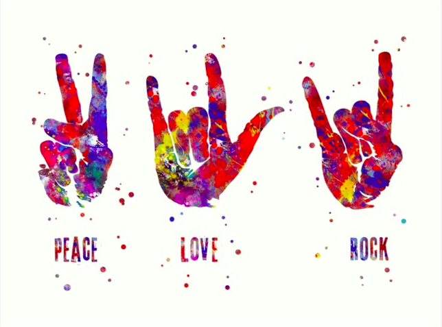 Rocked peace. Peace Love Rock. Peace Love Rock and Roll. Рок мир любовь. Peace Love and Rock and Roll картинки.